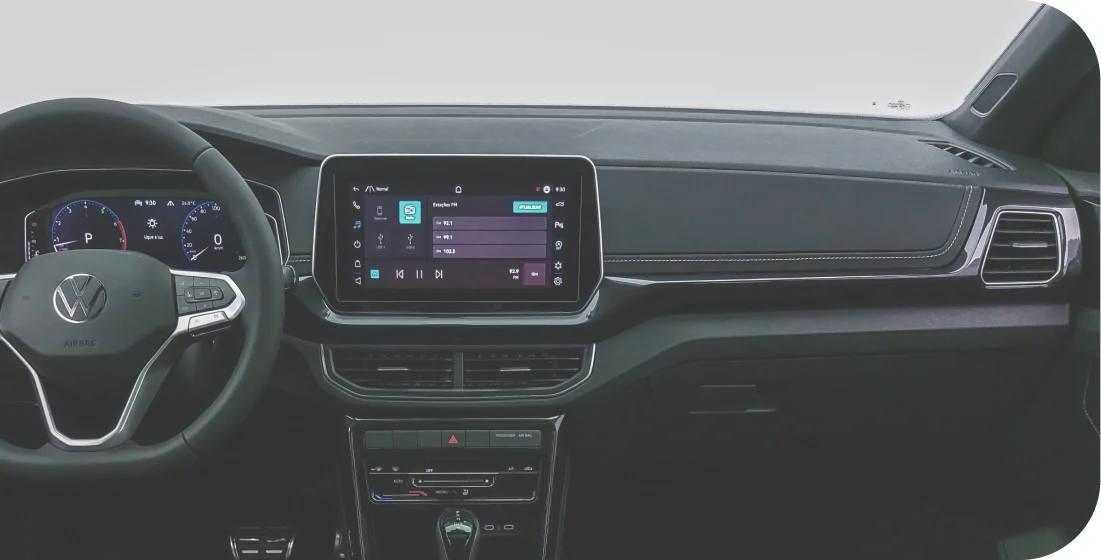 Parte Interna do carro